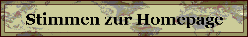 Stimmen zur Homepage